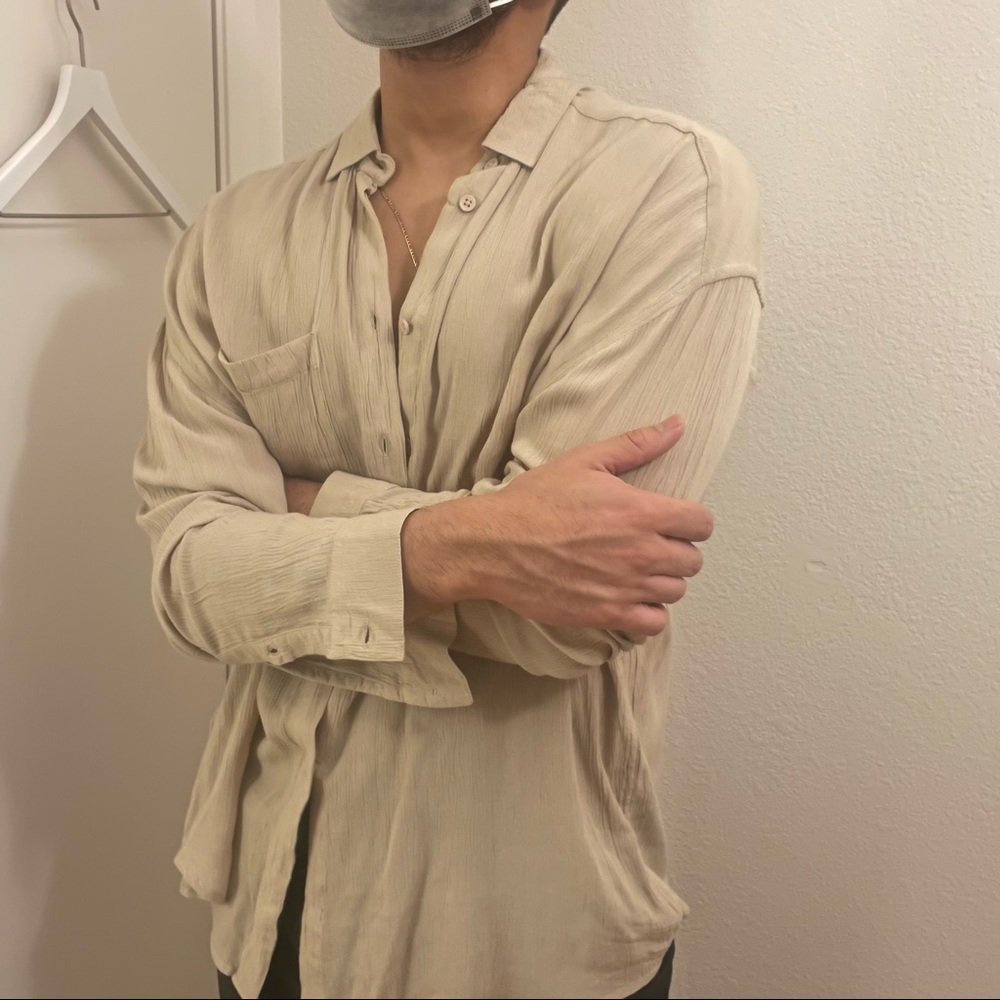 Oversized Button Up Shirt